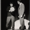 Buddy Hackett and Richard Kiley in the stage production I Had a Ball