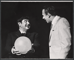 Buddy Hackett and Richard Kiley in the stage production I Had a Ball