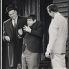 Buddy Hackett, Richard Kiley and unidentified in the stage production I Had a Ball