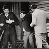 Buddy Hackett, Richard Kiley and unidentified in the stage production I Had a Ball