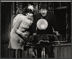 Luba Lisa and Buddy Hackett in the stage production I Had a Ball