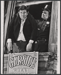 Buddy Hackett and Ted Thurston in the stage production I Had a Ball