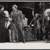 Buddy Hackett, Richard Kiley [left] and ensemble in the stage production I Had a Ball