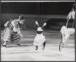 Skater and trained animal [monkey] in the Icestravaganza of the 1964 New York World's Fair