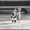 Skater and trained animal [monkey] in the Icestravaganza of the 1964 New York World's Fair