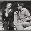 Melina Mercouri and Orson Bean in the stage production Illya Darling