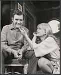 Orson Bean and Melina Mercouri in the stage production Illya Darling