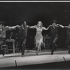 Melina Mercouri and ensemble in the stage production Illya Darling