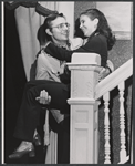 John Swearingen and Mary McGregor in the stage production The Immaculate Misconception