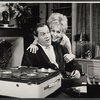 Alan King and Janet Ward in the stage production The Impossible Years