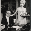 Alan King and Janet Ward in the stage production The Impossible Years