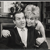 Alan King and Janet Ward in the stage production The Impossible Years