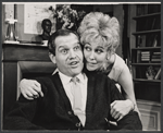 Alan King and Janet Ward in the stage production The Impossible Years