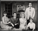 Jane Elliot, Bert Convy, Janet Ward, Alan King and Neva Small in the stage production The Impossible Years