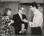 Jane Elliot, Alan King and Bert Convy in the stage production The Impossible Years