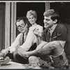 Alan King, Janet Ward and Terrence Logan in the stage production The Impossible Years