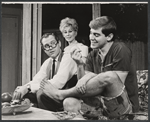 Alan King, Janet Ward and Terrence Logan in the stage production The Impossible Years