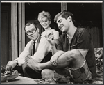 Alan King, Janet Ward and Terrence Logan in the stage production The Impossible Years