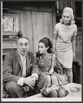 Sam Levene, Madeleine Fisher and Elizabeth Fleming in the touring stage production The Impossible Years