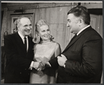 Sam Levene, Elizabeth Fleming and unidentified in the touring stage production The Impossible Years