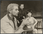 Donald Madden, Jon Lee and Anne Meacham in the stage production In a Bar of a Tokyo Hotel