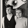 Janet Bruders and Carolyn Rossi in the stage production In the Time of Harry Harass