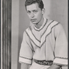 John Kerr in the stage production The Infernal Machine