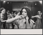 Jenny Leigh and ensemble in the stage production Iphigenia in Aulis