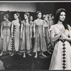 Jenny Leigh and ensemble in the stage production Iphigenia in Aulis