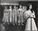 Jenny Leigh and ensemble in the stage production Iphigenia in Aulis