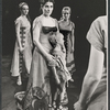 Irene Papas and ensemble in the stage production Iphigenia in Aulis