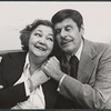Patsy Kelly and Billy De Wolfe in rehearsal for the stage production Irene