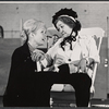 Debbie Reynolds and Patsy Kelly in rehearsal for the stage production Irene