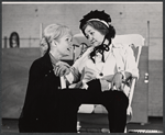 Debbie Reynolds and Patsy Kelly in rehearsal for the stage production Irene