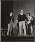Ted Pugh, George S. Irving and ensemble in rehearsal for the stage production Irene
