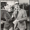 Debbie Reynolds and Billy De Wolfe in rehearsal for the stage production Irene