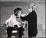 Patsy Kelly and Debbie Reynolds in rehearsal for the stage production Irene