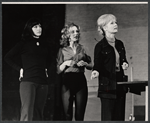 Debbie Reynolds [right] and ensemble in rehearsal for the stage production Irene