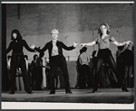 Debbie Reynolds [center] and ensemble in rehearsal for the stage production Irene