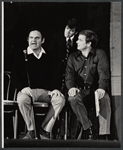 George S. Irving, Ted Pugh and Monte Markham in rehearsal for the stage production Irene