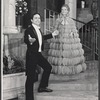 Ron Husmann and Debbie Reynolds in the stage production Irene