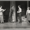 Ted Pugh, George S. Irving, Monte Markham and Debbie Reynolds in the stage production Irene