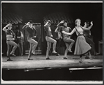 Debbie Reynolds and ensemble in the stage production Irene