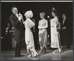 George S. Irving, Debbie Reynolds and ensemble in the stage production Irene