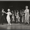 Ted Pugh, Debbie Reynolds [left] and ensemble in the stage production Irene