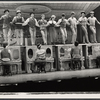 Ensemble in the stage production Irene