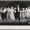 Debbie Reynolds and Ron Husmann in the stage production Irene