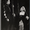 Tom Sawyer and Margaret Phillips in the 1964 Stratford Festival stage production of Hamlet