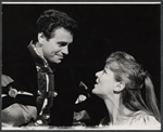 Terence Scammel and Anne Gee Byrd in the 1964 Stratford Festival stage production of Hamlet