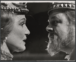Patricia Hamilton and Josef M. Sommer in the 1964 Stratford Festival stage production of Hamlet